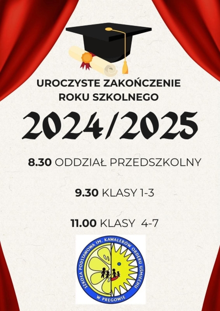 Zakończenie roku szkolnego 