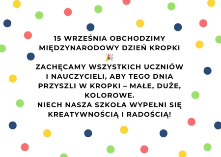 DZIEŃ KROPKI